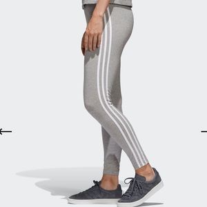 Adidas Grey Women's tights / leggings medium